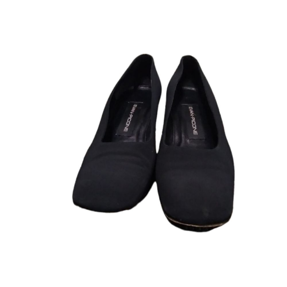 Low block heels, black 9N - Picture 8 of 12